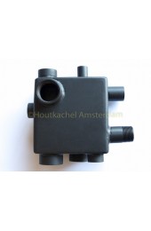 Aansluitblok K cv-houtkachel